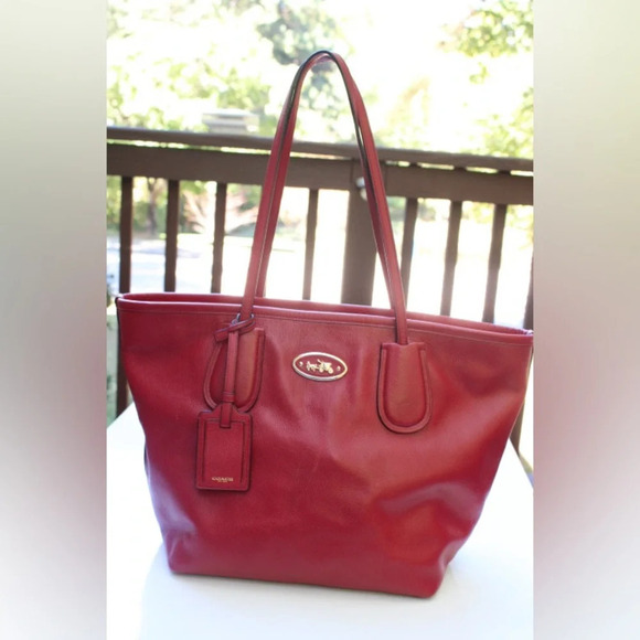 Coach Handbags - Coach Taxi Zip tote bag
